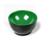 Wooden Cup: Black/Green