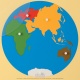 Puzzle Map: World Parts