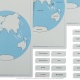 Hemisphere Maps And Labels Set