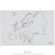 Carte des états de l'Europe x50