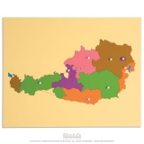 Puzzle Map: Austria