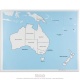 Carte de contrôle de l'Australie - océanie en anglais