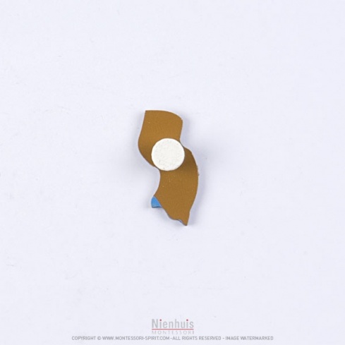 Puzzle Piece Of USA: New Jersey