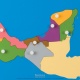 Puzzle Map: Mexico