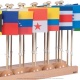 Flag Stand Of North And South America