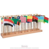 Flag Stand Of Africa