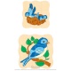 Puzzle évolutif - Oiseau