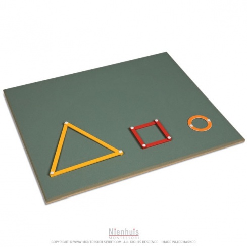 Large Working Board For The Geometric Stick Material