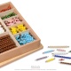 Multiplication Bead Bar Layout Box: Individual Beads Glass