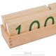Wooden Number Cards: Large 1-9000
