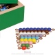 Colored Bead Stairs: Individual Beads Glass: 10 Sets