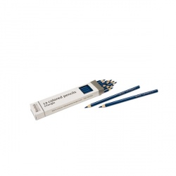 3-Sided Inset Pencils: Dark Blue