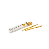 3-Sided Inset Pencils: Gold