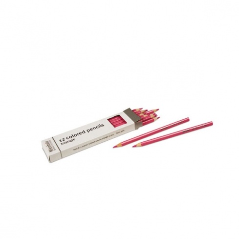 3-Sided Inset Pencils: Pink