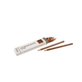 3-Sided Inset Pencils: Light Brown