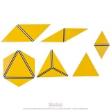 Ensemble des triangles constructeurs : jaunes