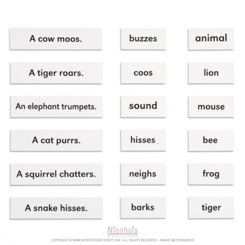 Animals And Their Sounds en anglais