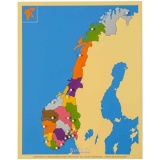Puzzle Map: Norway