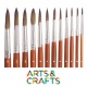 Water colour paint brushes no. 1, box of 12 brushes
