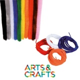 Chenille/Modelling pipecleaners, 20 pieces in 10 assorted colours