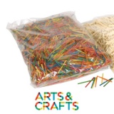 Matches, Box of 4000 pieces in assorted colours