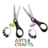 Scissors with cutting assistance Koopy Fun Panda, 13 cm