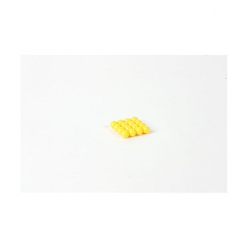 Connected Nylon Square Of 4: Yellow