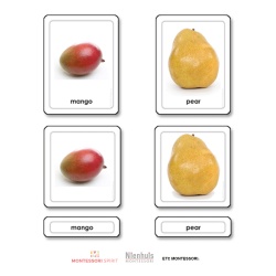 Fruits 3 Part Cards