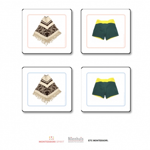 Clothes Matching Cards