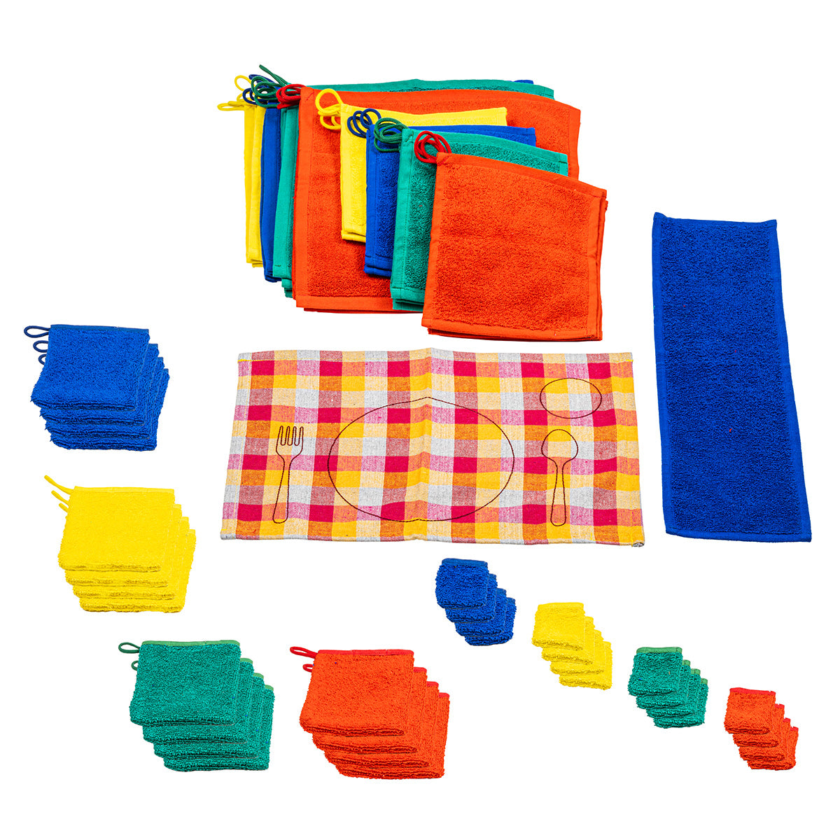 Lot 4 gants rouges pour la Vie Pratique