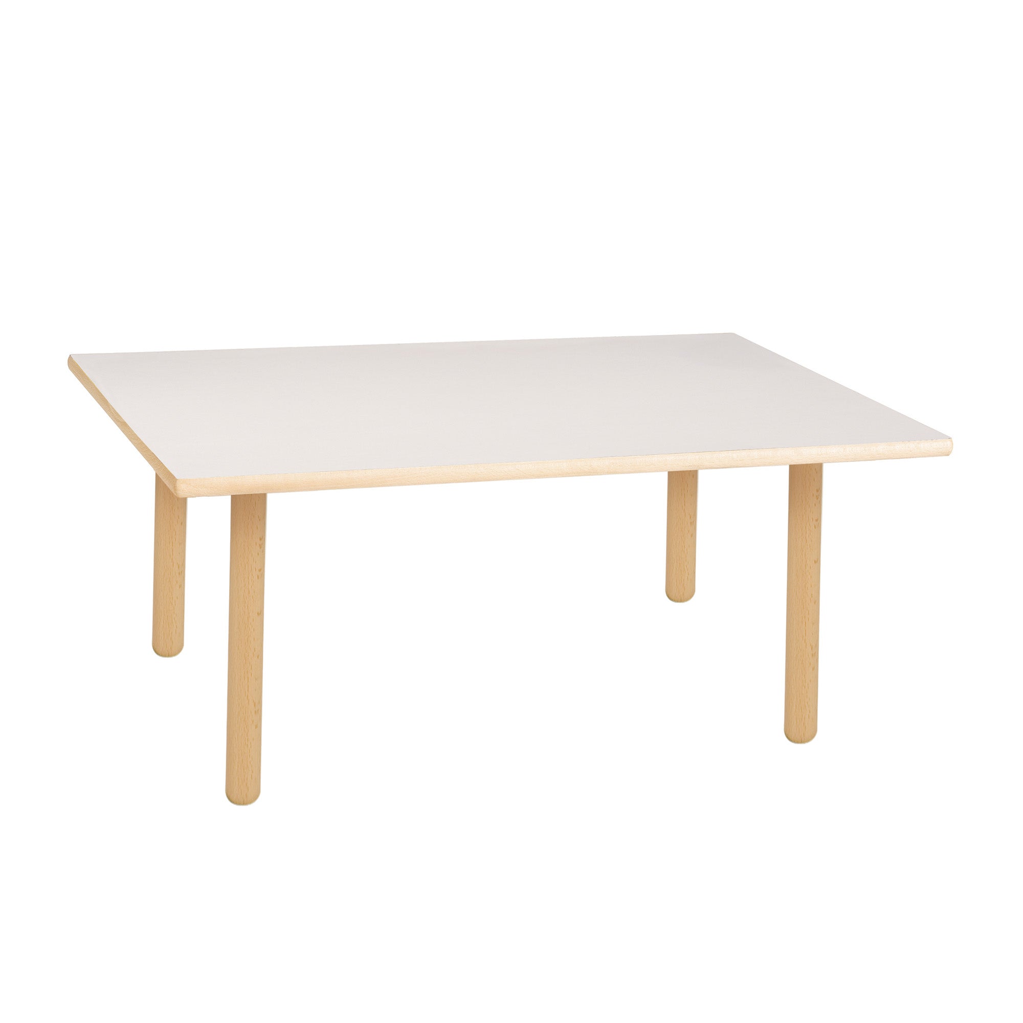 Plateau de table 100 x 62 x 2 cm - blanc