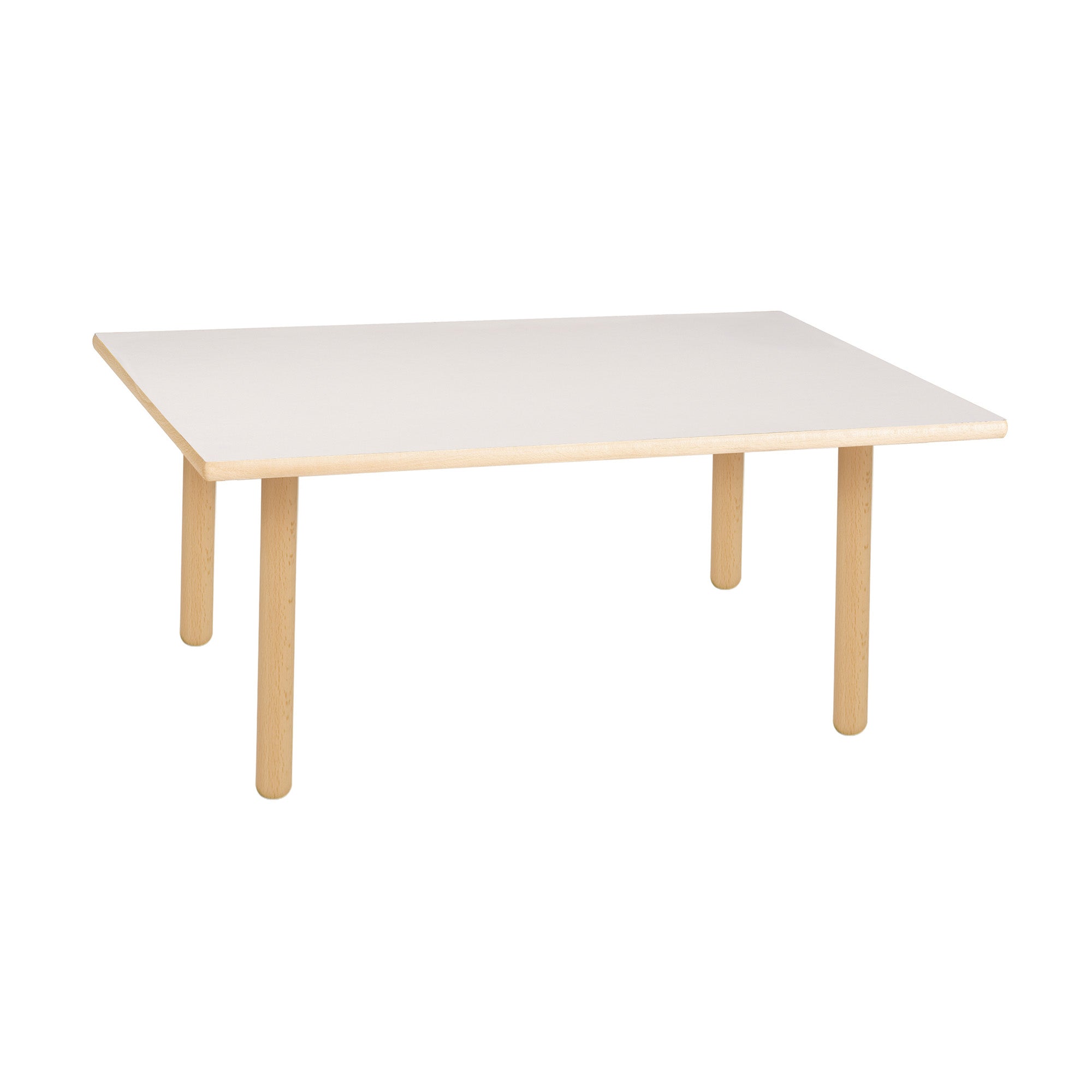 Plateau de table 118 x 75 x 2 cm - blanc