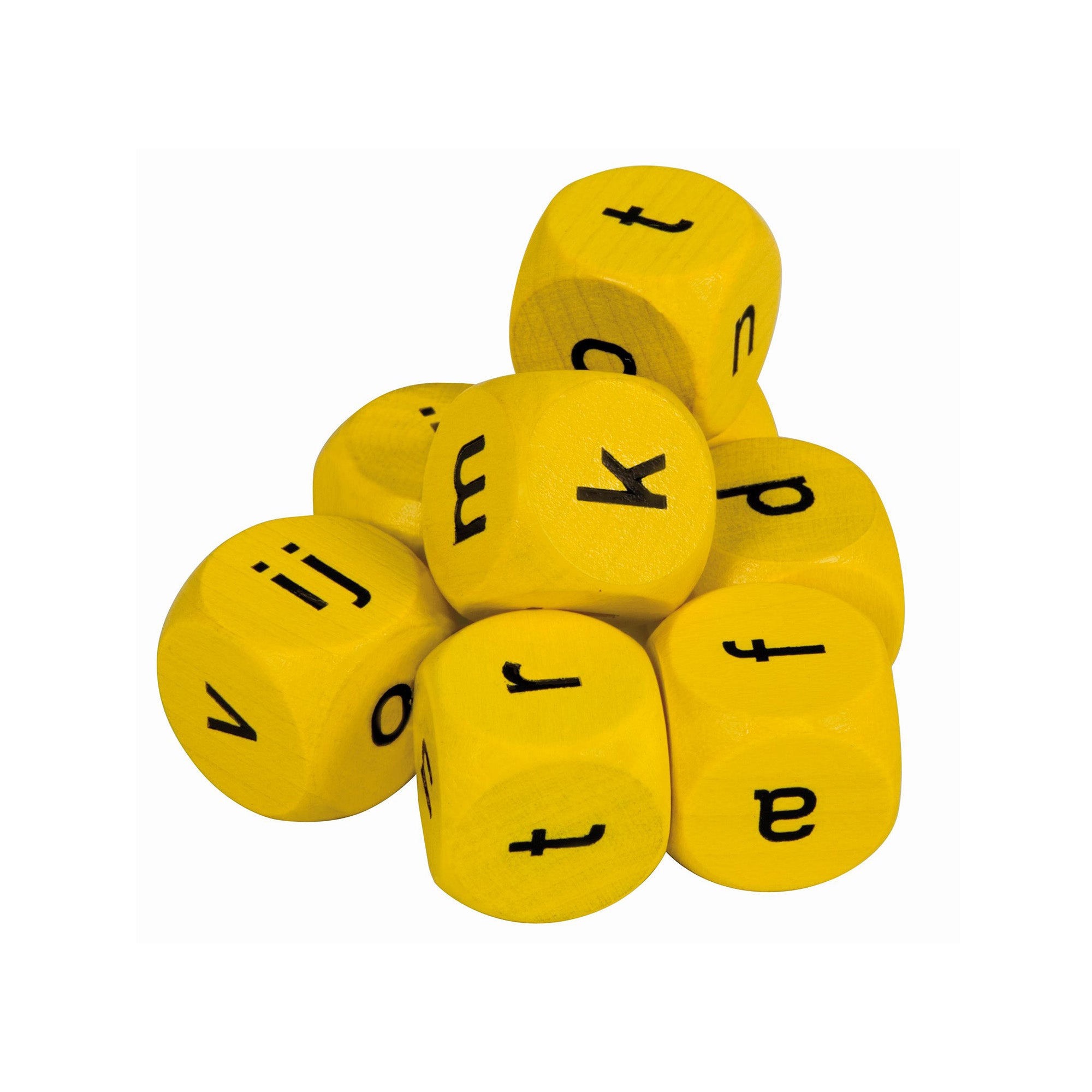 Dés alphabet