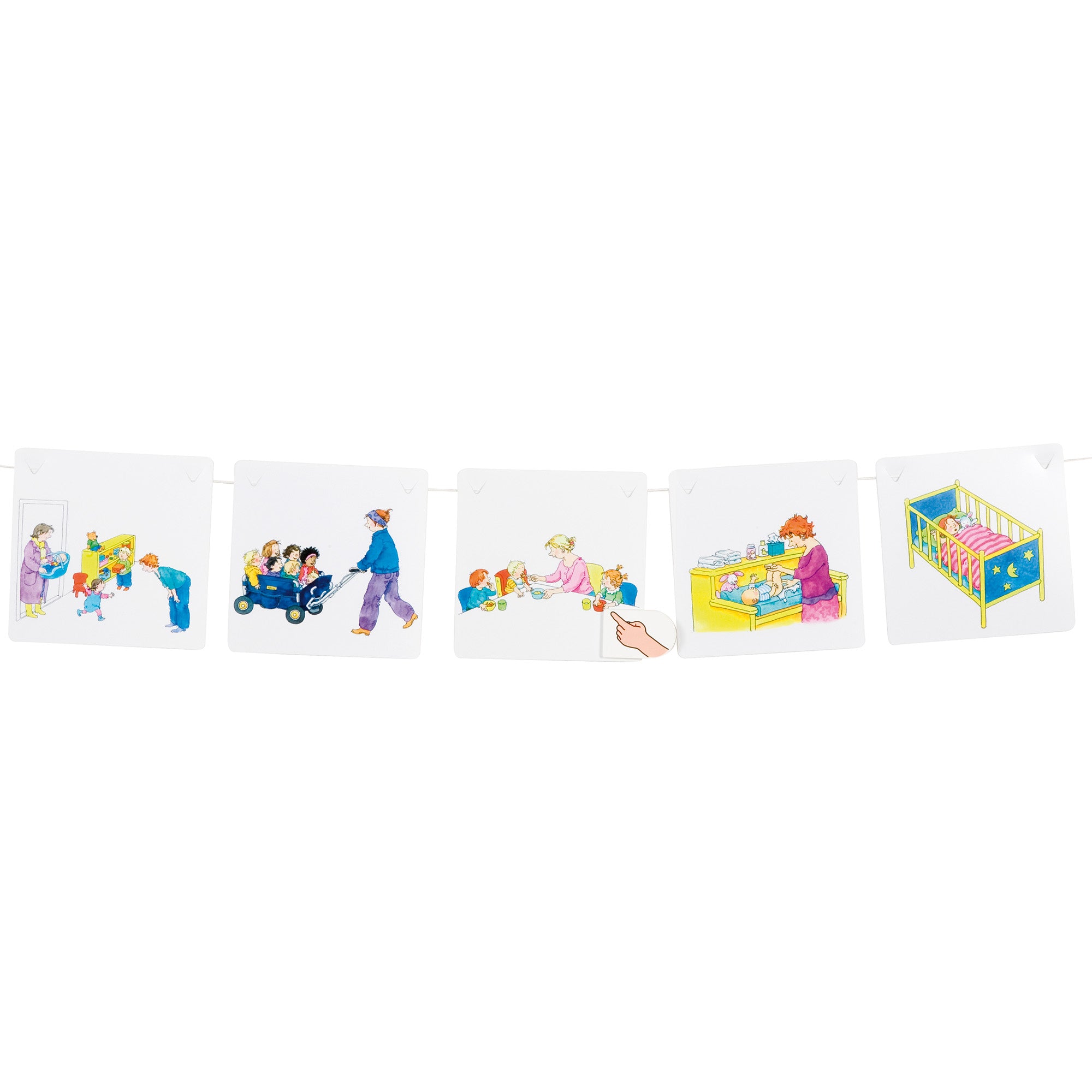 Pack « Rythme quotidien » AXI – Cartes de routine quotidienne crèche