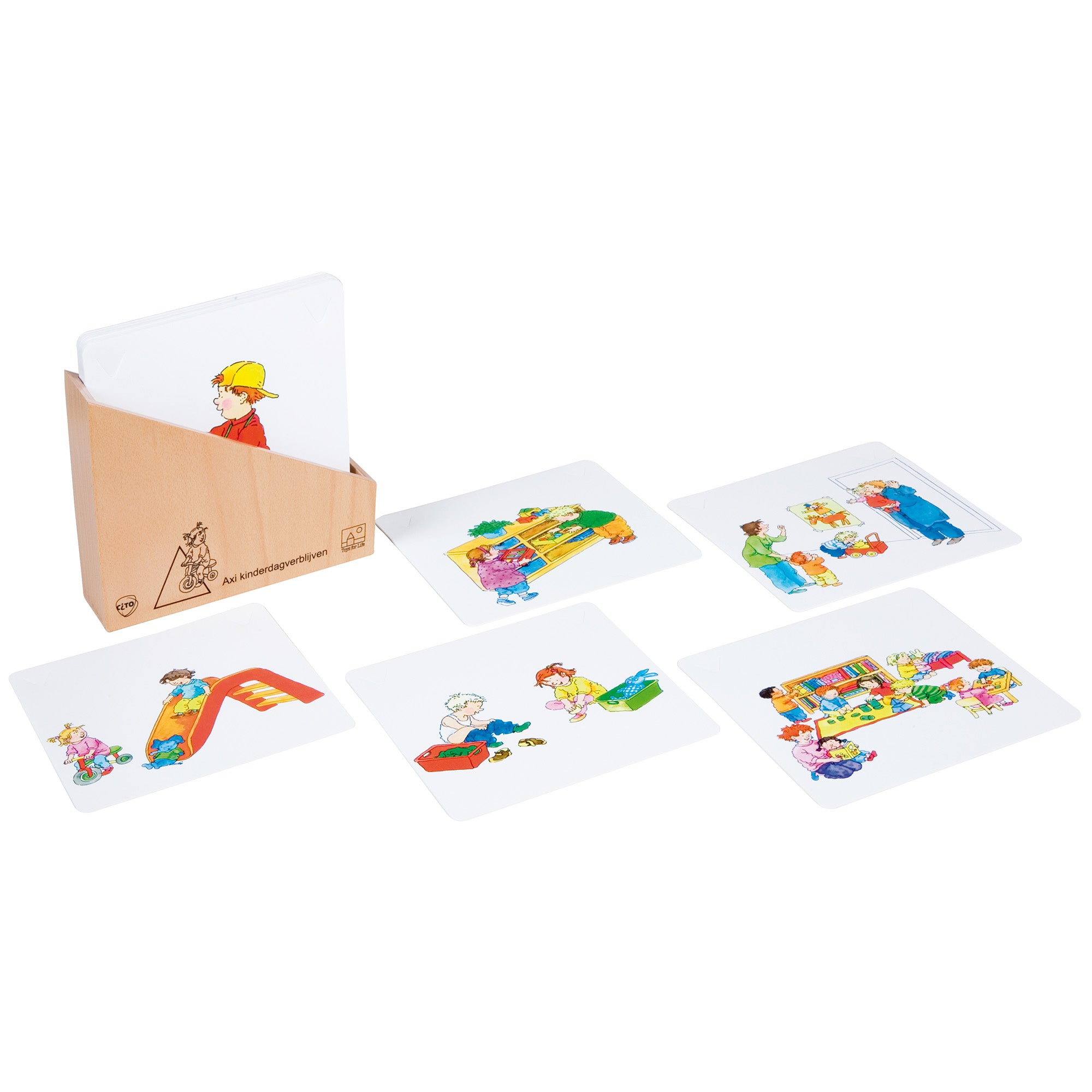 Pack « Rythme quotidien » AXI – Cartes de routine quotidienne crèche