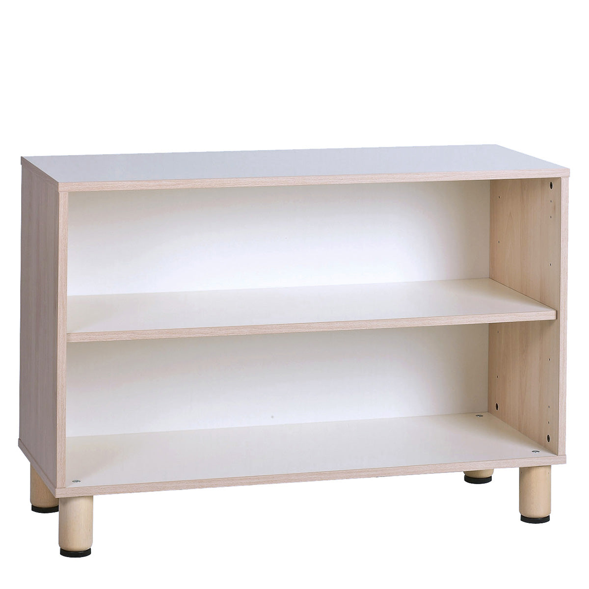 Étagère à 2 niveaux 105 cm avec fonds