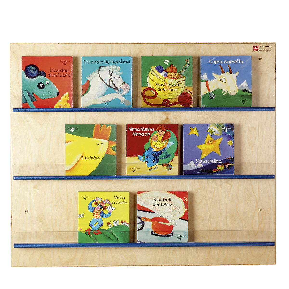 Présentoir à livres mural XL
