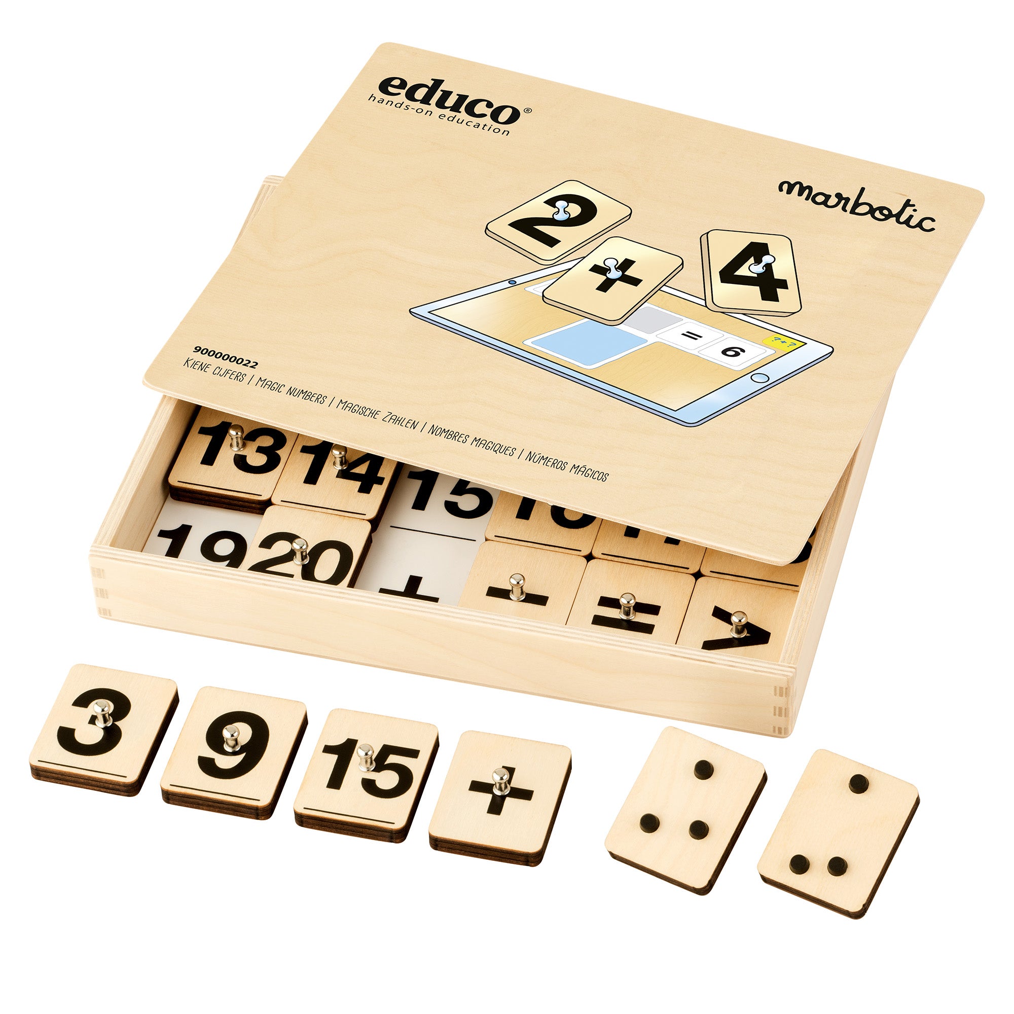 Chiffres Magiques 24 pièces