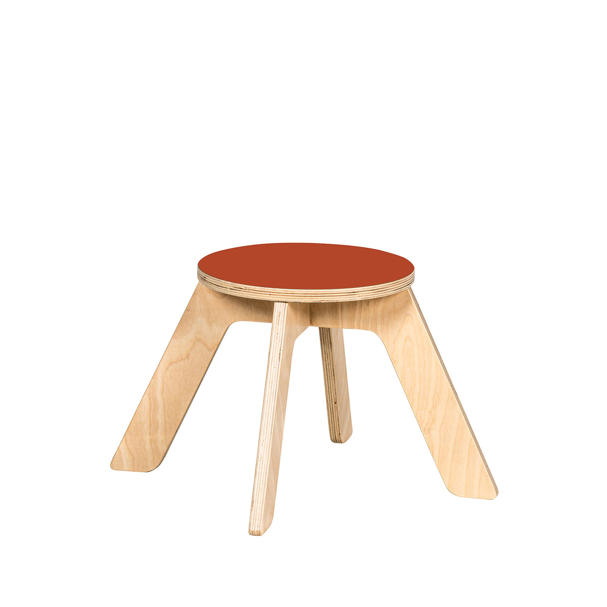 Tabouret Miks 31 cm - rouge indien