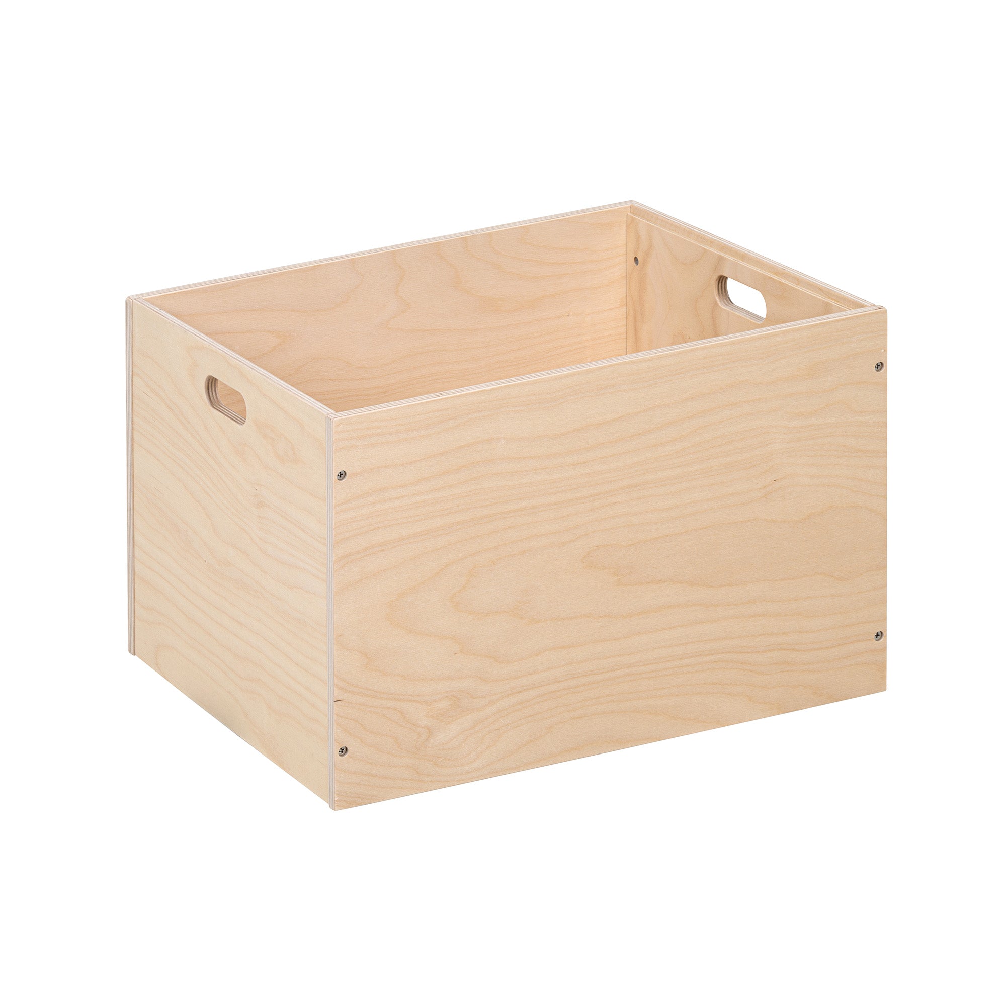 Grand coffre de rangement empilable