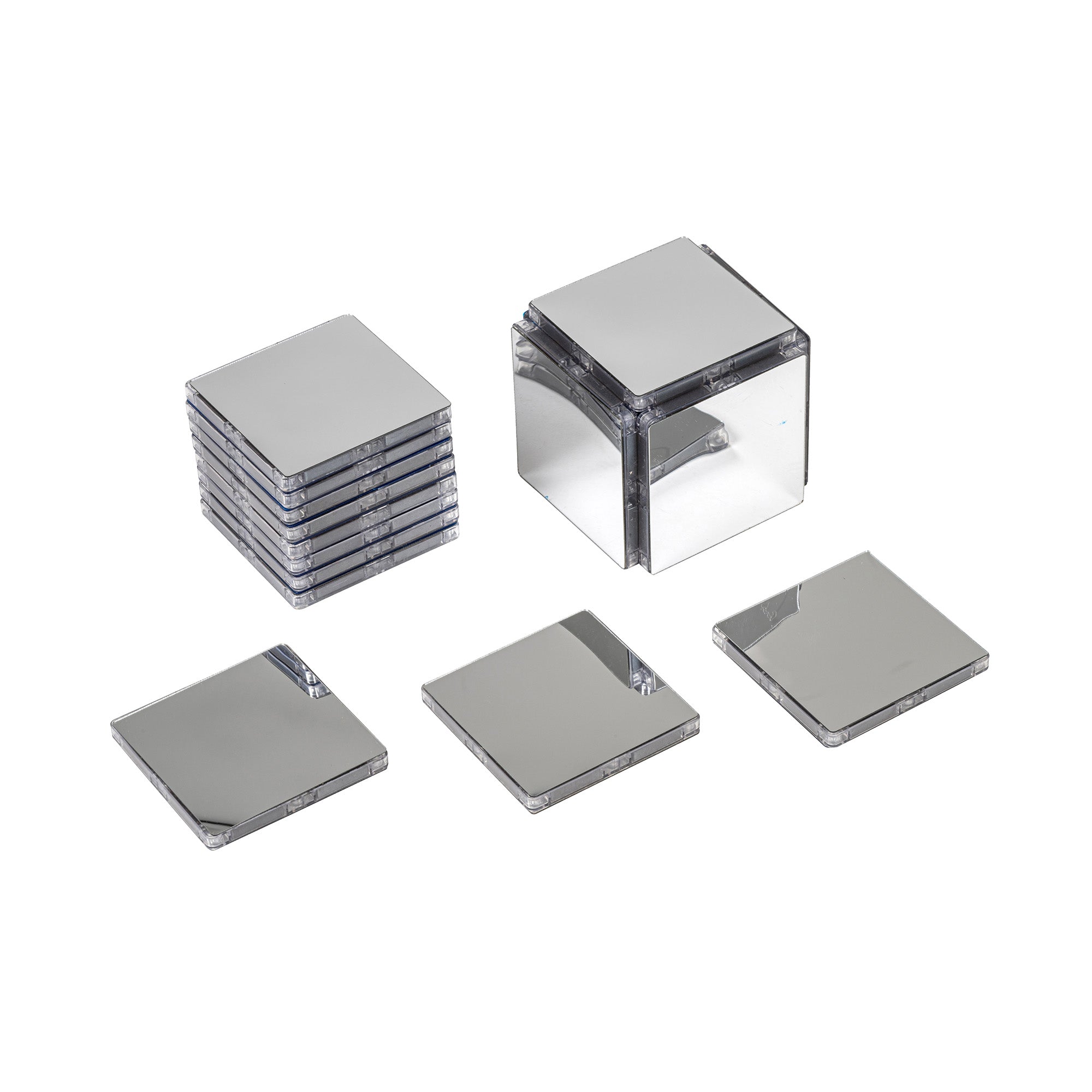 MagGenius - - Blocs de construction magnétiques miroir x16