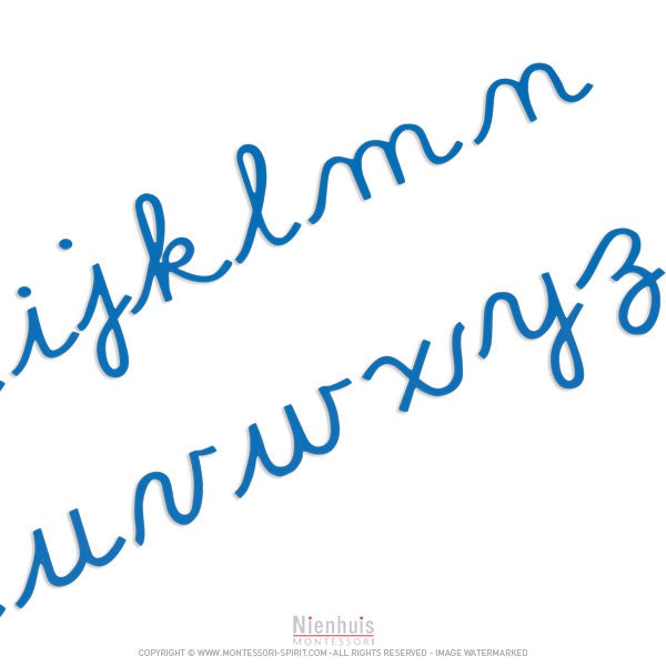 Image of Alphabet-mobile-moyen-cursif-bleu