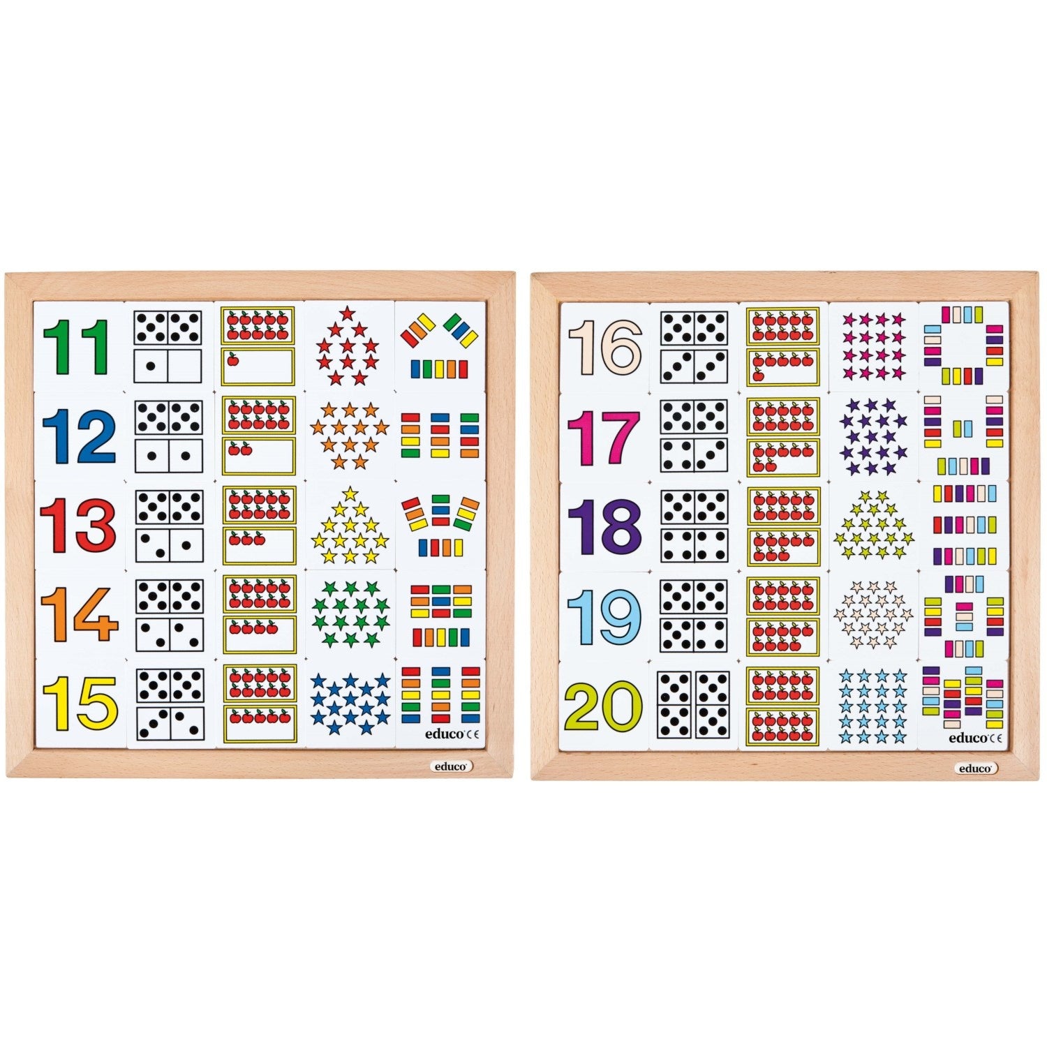 Apprendre à compter de 11 à 20