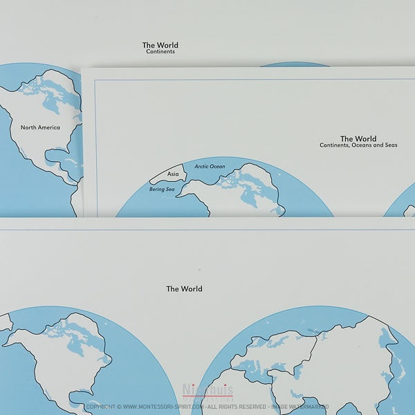 Planisphere Print Planispheres and their labels
