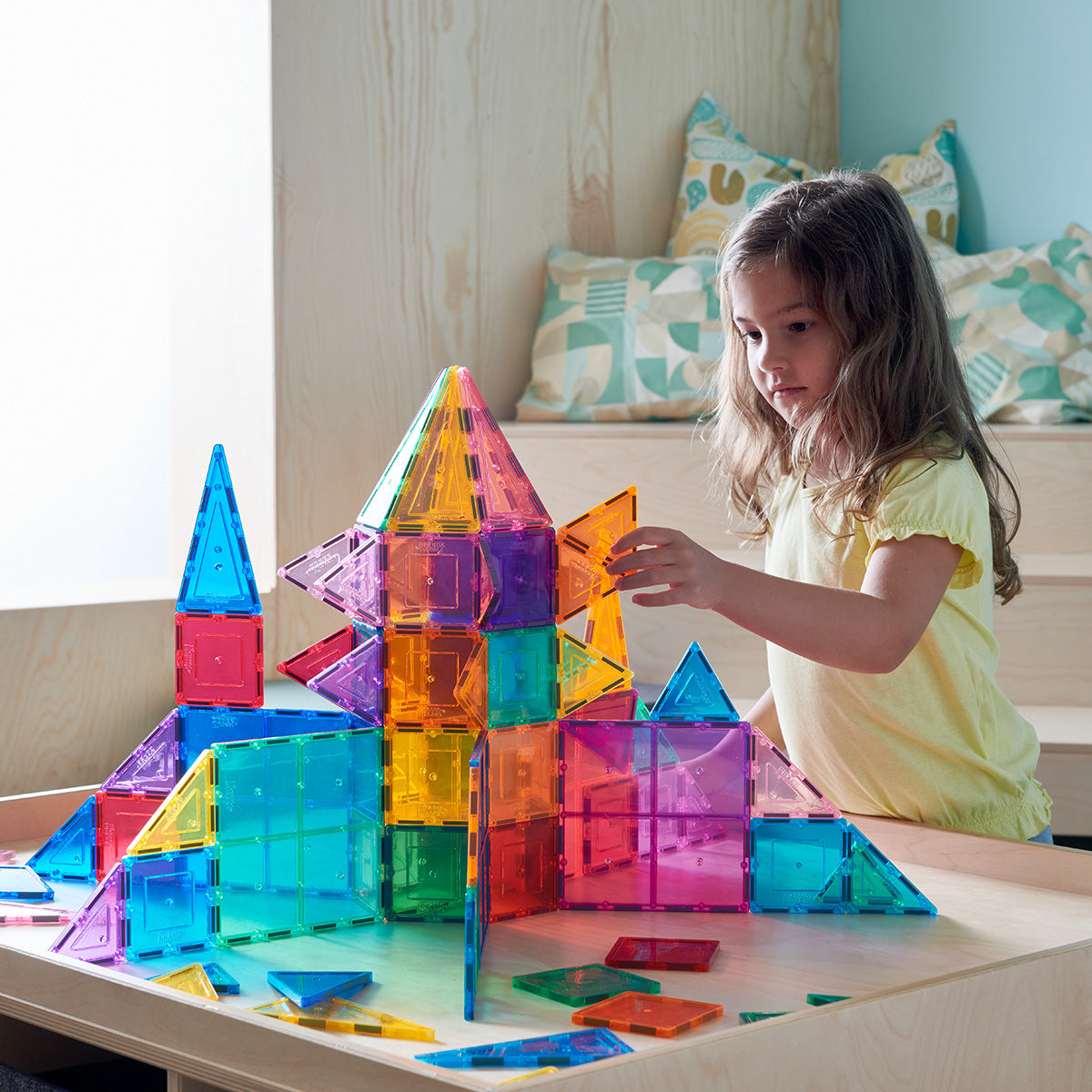 MagGenius 100 blocs magnétiques - boite plastique