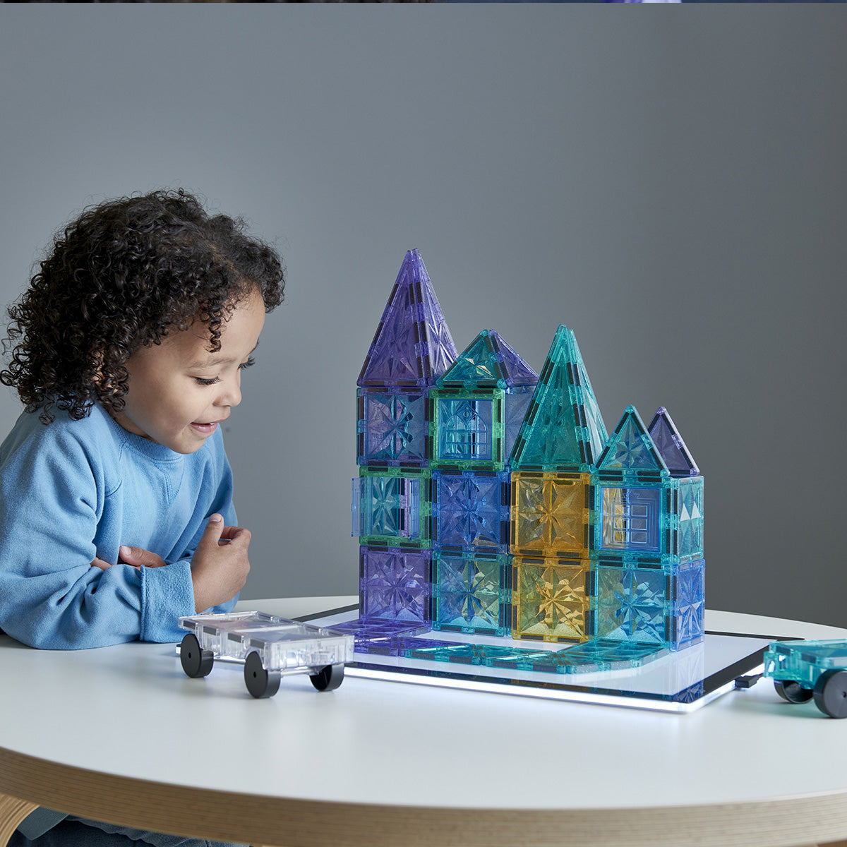 MagGenius 110 blocs magnétiques pailletés - boite carton
