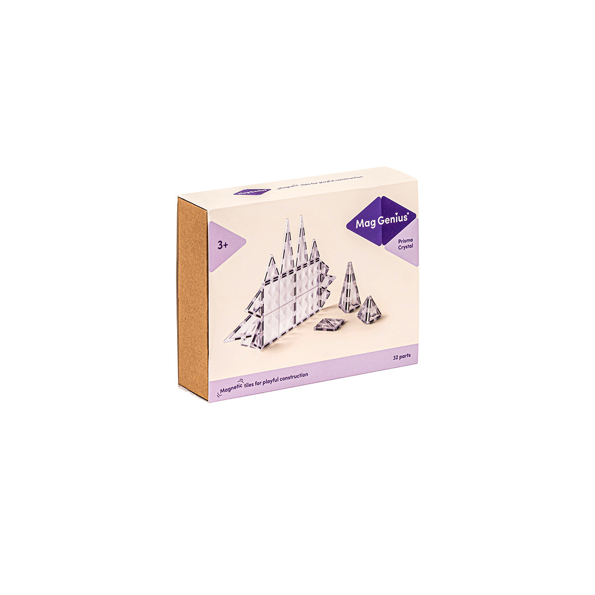 MagGenius 32 blocs magnétiques Crystal - boite carton