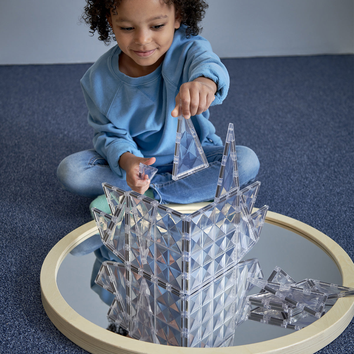 MagGenius 32 blocs magnétiques Crystal - boite carton