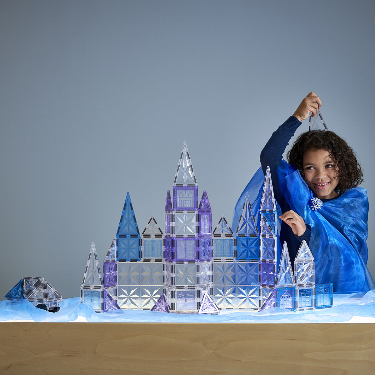 MagGenius 100 blocs magnétiques Saphir - boite carton