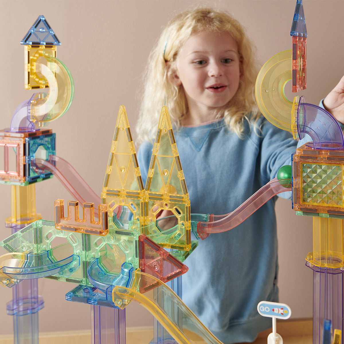 MagGenius 189 pièces magnétiques circuit à billes - boite carton